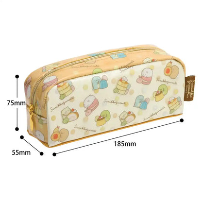 Sumikko Gurashi Pen Pouch Orange Sweets- Japan Figure Store - #1 Bring To You The Best Japanese Goods