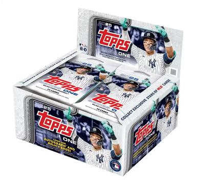 Topps 2025 Series 1 MLB Baseball Trading Cards Box (20 Packs Retail Set )