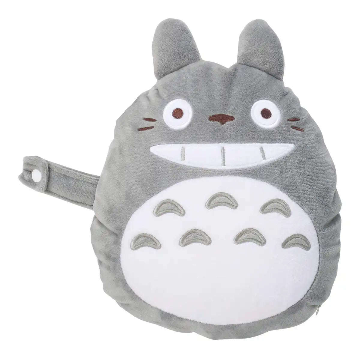 Marushin Hooded Neck Pillow Japan Ghibli My Neighbor Totoro Large Reversible 1145016600- Japan Figure Store - #1 Bring To You The Best Japanese Goods