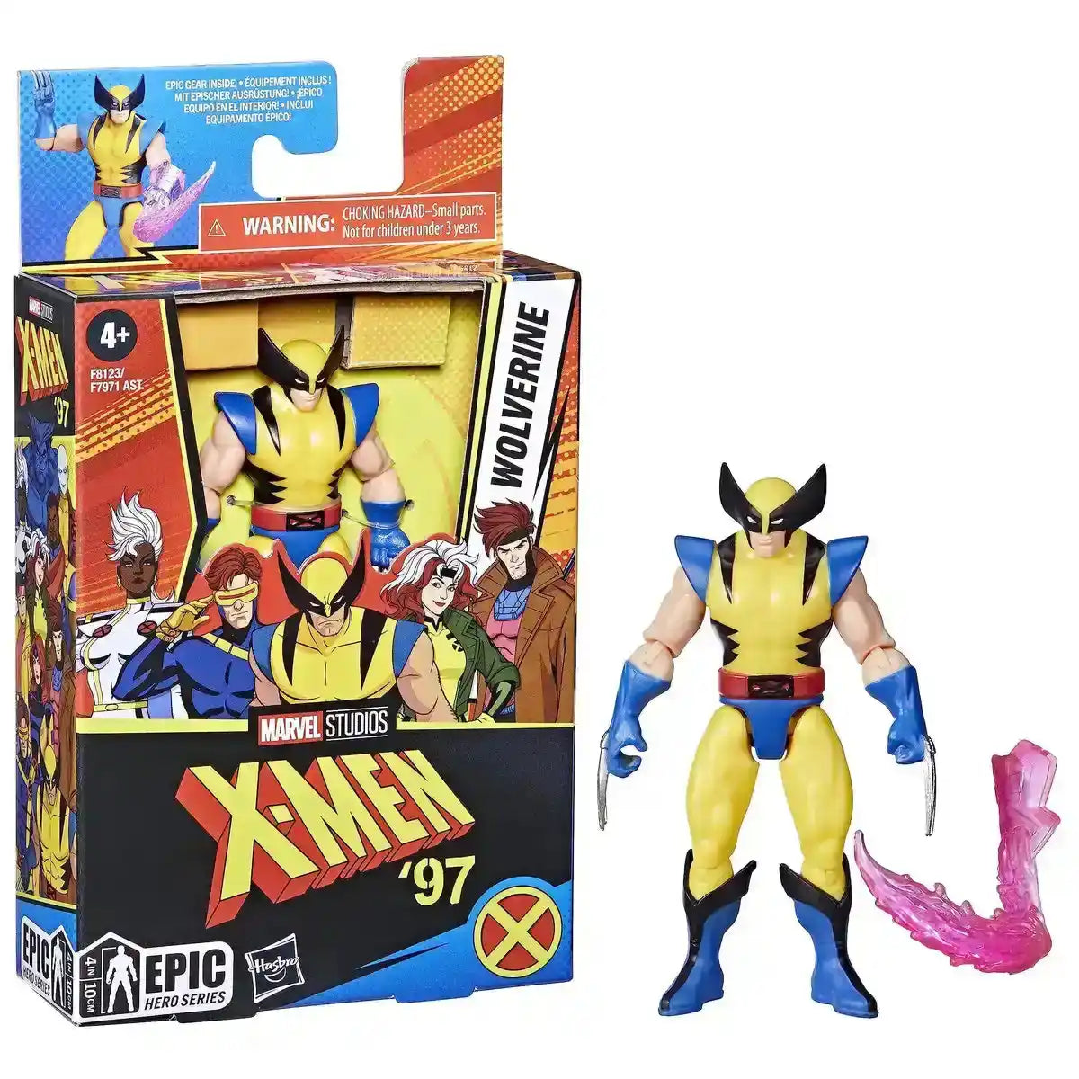 Marvel Hasbro X-Men 97 Wolverine Epic Hero 4-Inch Action Figure Toy- Japan Figure Store - #1 Bring To You The Best Japanese Goods