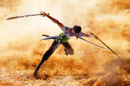 Bandai Spirits One Piece S.H.Figuarts Roronoa Zoro Romance Dawn Figure- Japan Figure Store - #1 Bring To You The Best Japanese Goods