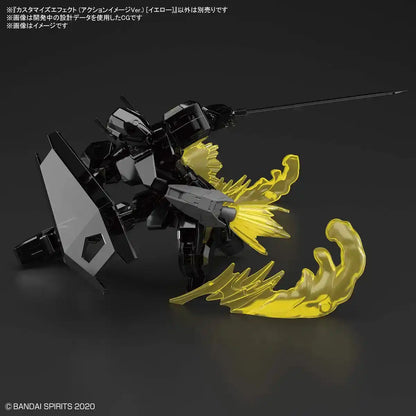 BANDAI 30Mm 1/144 Customize Effect Action Image Ver. Yellow Plastic Model- Japan Figure Store - #1 Bring To You The Best Japanese Goods