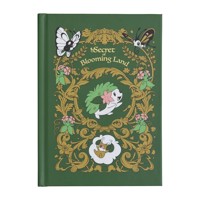 Pokemon Center Original A6 Hard Cover Notebook Pokémon Fairy Tale Shaymin- Japan Figure Store - #1 Bring To You The Best Japanese Goods