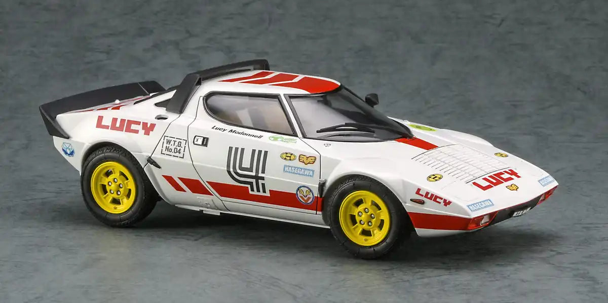 Hasegawa 1/24 Wild Egg Girls No.04 Lancia Stratos Lucy Mcdonnell W / Figure Plastic Model Sp528- Japan Figure Store - #1 Bring To You The Best Japanese Goods