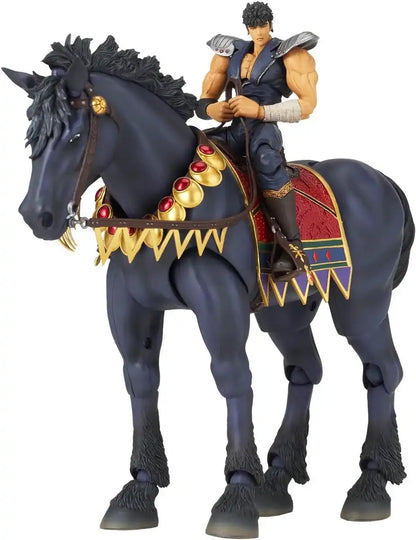 Kaiyodo Revoltech Raoh and Kokuoh Figure Hokuto no Ken Series 014