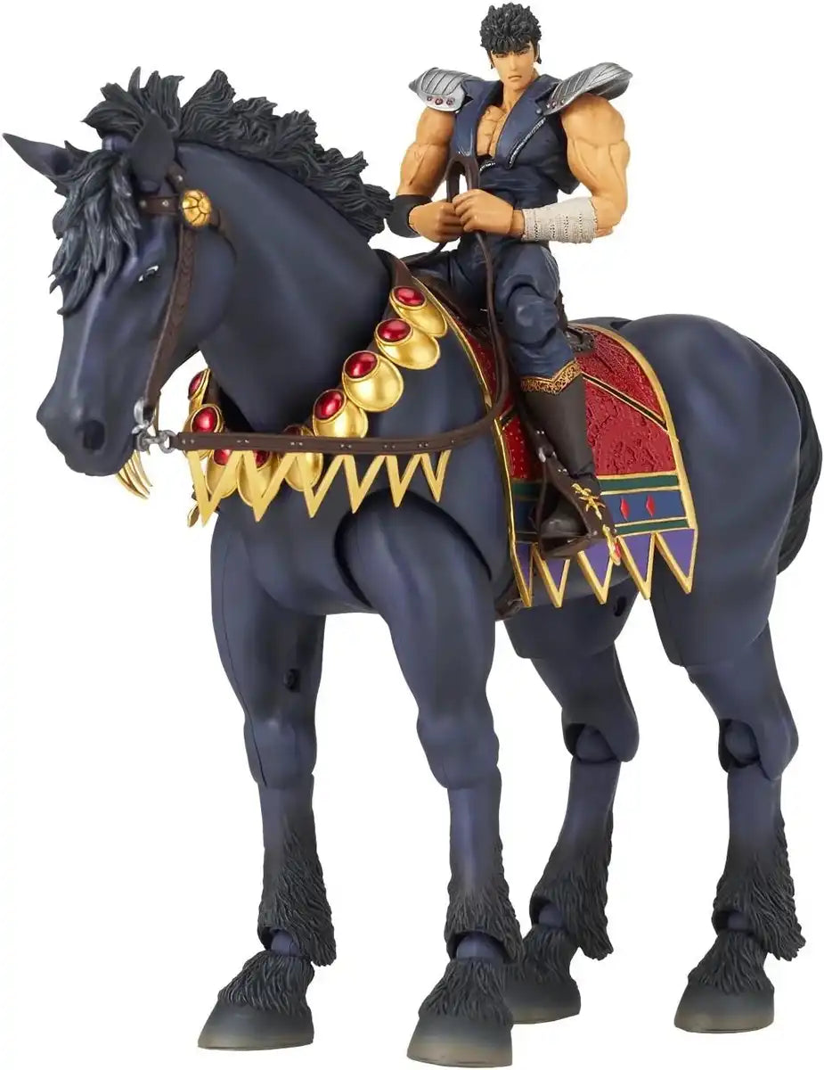 Kaiyodo Revoltech Raoh and Kokuoh Figure Hokuto no Ken Series 014