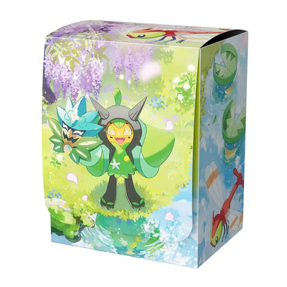 Pokemon Center Original Ogerpon Deck Case - Japan Official Trading Card Storage- Japan Figure Store - #1 Bring To You The Best Japanese Goods