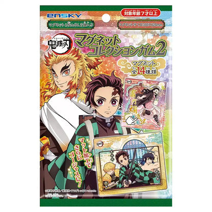 ENSKY Demon Slayer: Kimetsu No Yaiba Magnet Collection Gum 2 14Pack Box- Japan Figure Store - #1 Bring To You The Best Japanese Goods