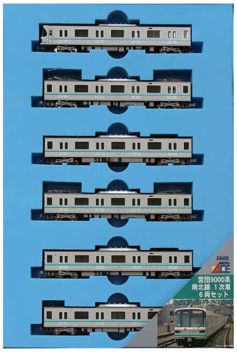 MICROACE A8495 Tokyo Metro Series 9000 Nanboku Line 1St 6 Cars Set N Scale- Japan Figure Store - #1 Bring To You The Best Japanese Goods