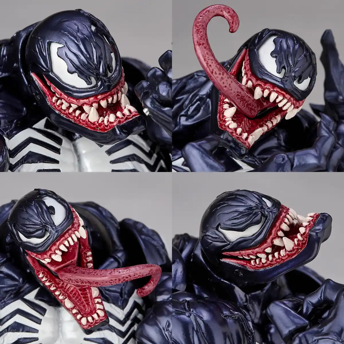 Kaiyodo Amazing Yamaguchi No.003 Venom Revoltech Japanese Venom Figure Toys- Japan Figure Store - #1 Bring To You The Best Japanese Goods