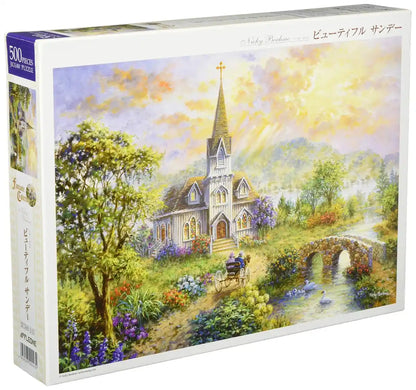 APPLEONE Jigsaw Puzzle 500-243 Nicky Boehme Beautiful Sunday 500 Pieces- Japan Figure Store - #1 Bring To You The Best Japanese Goods