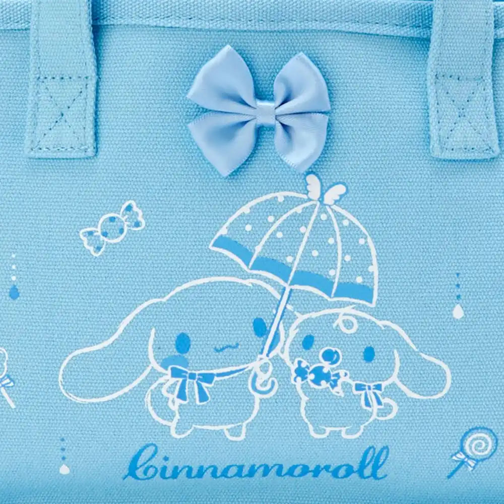 Sanrio 412830 Cinnamoroll Cosmetic Bag Sky Blue Candy Design Japanese Cosmetic Bag- Japan Figure Store - #1 Bring To You The Best Japanese Goods