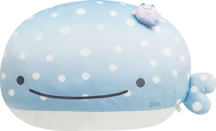 San-X Mo01201 Jinbei-San Super Mochi Mochi Cushion Plush Pillow- Japan Figure Store - #1 Bring To You The Best Japanese Goods