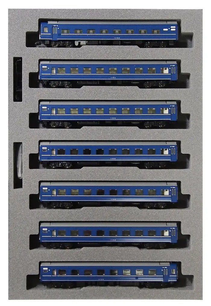 Kato Railway Model- N Gauge 14 Series 15 Type Sleeper Express Akatsuki 7 Car Set- Japan Figure Store - #1 Bring To You The Best Japanese Goods