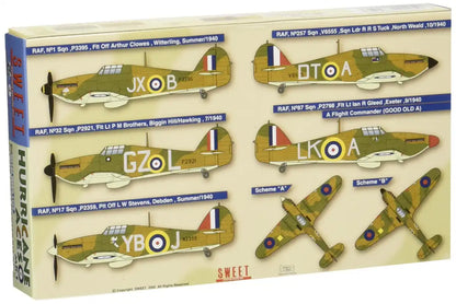SWEET 04 Hurricane Aces Mk.1 Battle Of Britain 1940 1/144 Scale Kit- Japan Figure Store - #1 Bring To You The Best Japanese Goods