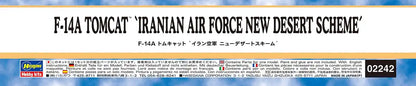 HASEGAWA 02242 F-14A Tomcat Iranian Air Froce New Desert Scheme 1/72 Scale Kit- Japan Figure Store - #1 Bring To You The Best Japanese Goods