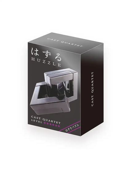 Hanayama Huzzle Cast Quartet [Difficulty Level 6]- Japan Figure Store - #1 Bring To You The Best Japanese Goods