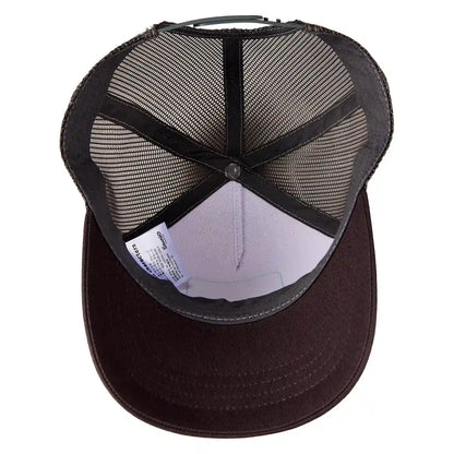 Sanrio Kuromi Cosmetic Case Light Purple and Charcoal Mesh Cap- Japan Figure Store - #1 Bring To You The Best Japanese Goods