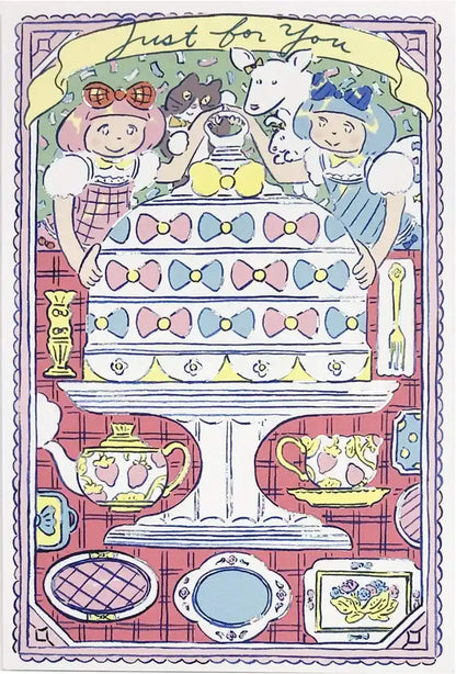 Sanrio Futaribonchan Message Card - Birthday Thank You Greeting Card- Japan Figure Store - #1 Bring To You The Best Japanese Goods