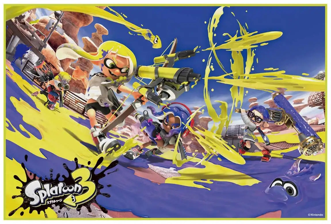 Skater Leisure Sheet S 60x90cm Splatoon 3 Vs1-A- Japan Figure Store - #1 Bring To You The Best Japanese Goods
