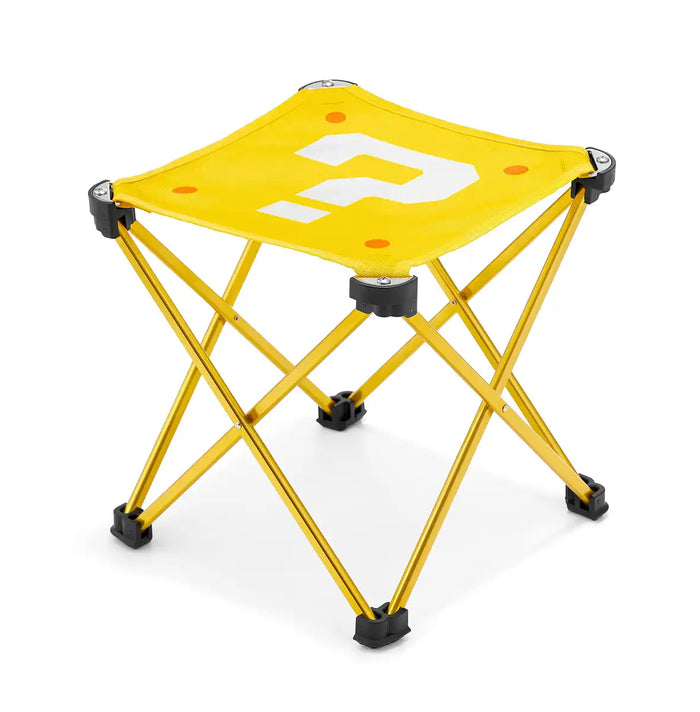 NINTENDO NINTENDO Super Mario Question Box Foldable Travel Chair- Japan Figure Store - #1 Bring To You The Best Japanese Goods