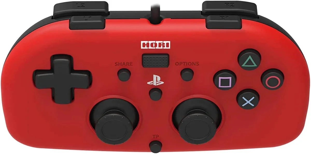 HORI Ps4 Playstation 4 Wired Controller Light Red- Japan Figure Store - #1 Bring To You The Best Japanese Goods