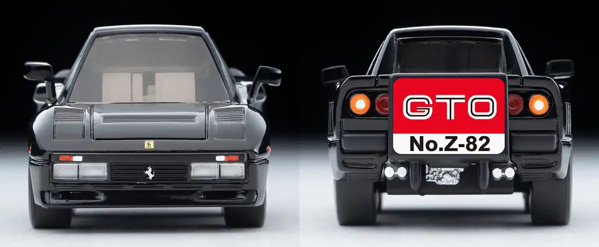 Tomytec Ferrari GTO Black - Zero Z-82B Finished ChoroQ Product- Japan Figure Store - #1 Bring To You The Best Japanese Goods