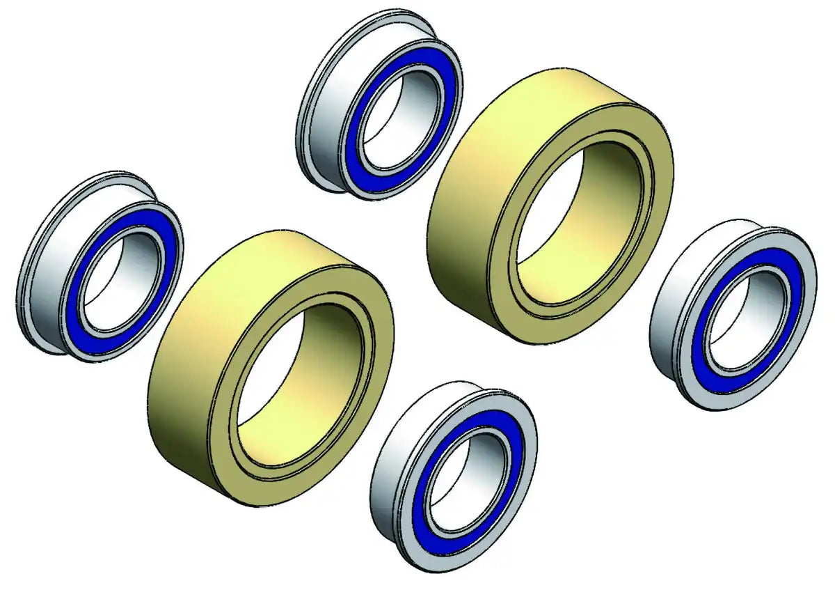KYOSHO Efw004 Front Double Bearing Gold/2Pcs/Fantom- Japan Figure Store - #1 Bring To You The Best Japanese Goods