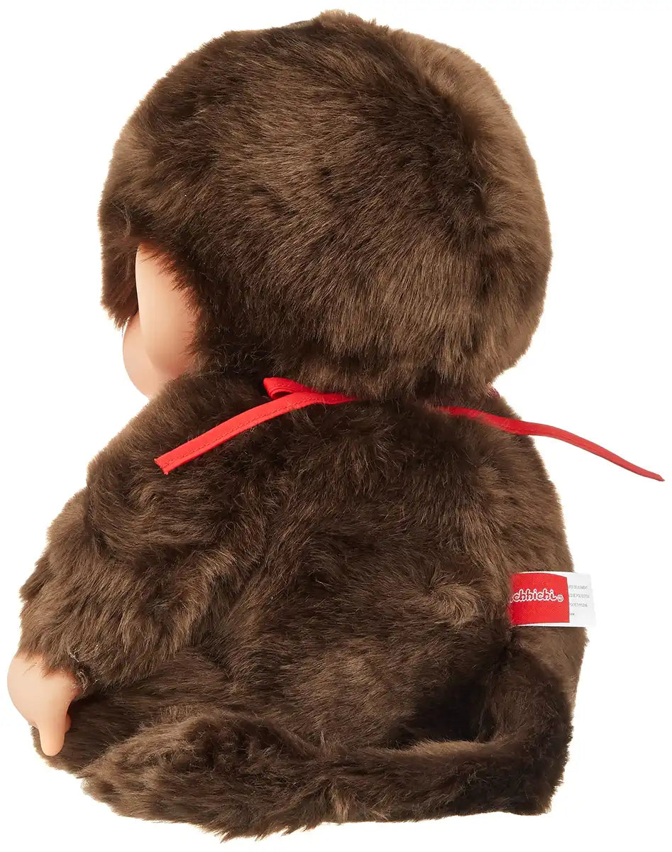 Monchhichi Brown Girl L Size 226658 Sekiguchi 34cm Premium Standard Soft- Japan Figure Store - #1 Bring To You The Best Japanese Goods
