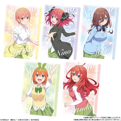 Bandai Japan The Quintessential Quintuplets Wafers Candy Toy (20 Pieces) Baked Sweets- Japan Figure Store - #1 Bring To You The Best Japanese Goods