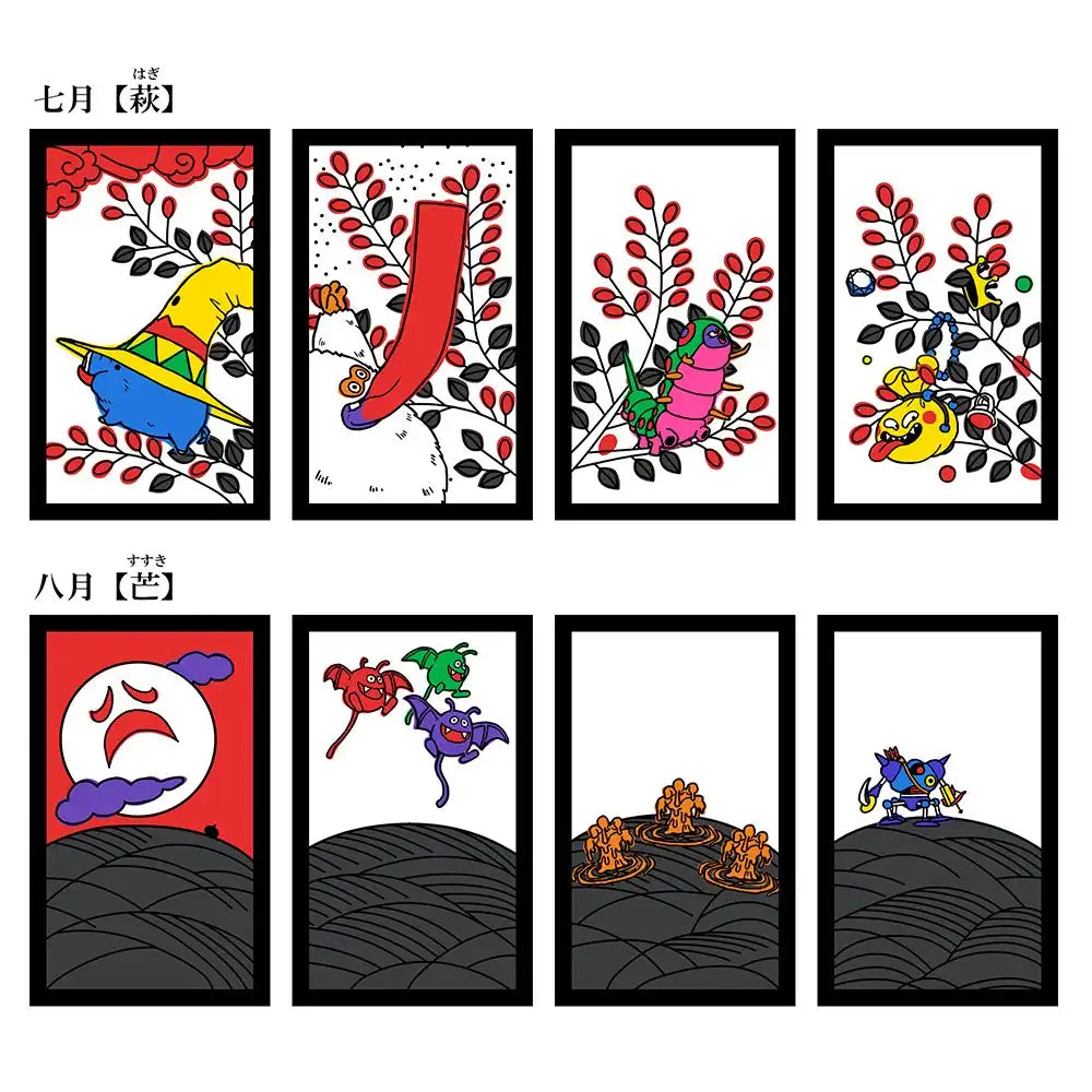 Square Enix Dragon Quest Hanafuda Playing Cards Japan Official Deck- Japan Figure Store - #1 Bring To You The Best Japanese Goods
