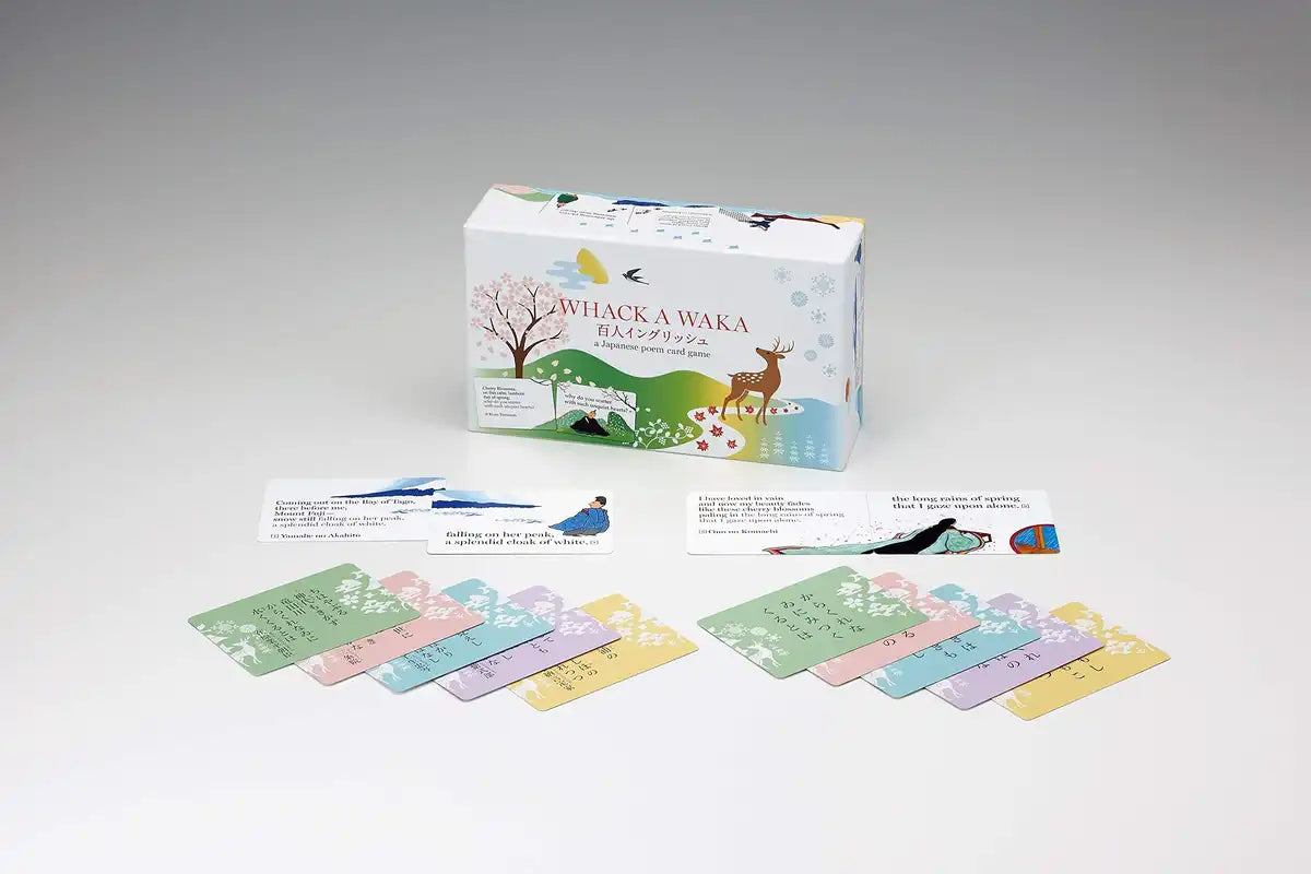 KAWADA Whack A Waka A Japanese Poem Card Game- Japan Figure Store - #1 Bring To You The Best Japanese Goods