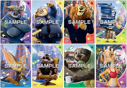 Ensky Zootopia Clear Card Collection Gum First Press Limited Box