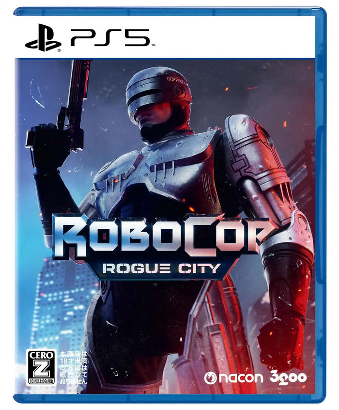 3Goo Robocop Rogue City Cero Z Rating PS5 Game - Action Packed Adventure