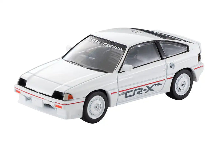 Tomytec Tomica Limited Vintage Neo Honda Ballard 1/64 CR-X Pro Early Type White- Japan Figure Store - #1 Bring To You The Best Japanese Goods