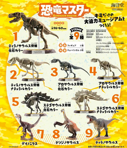 F-Toys Dinosaur Master 5 Figure Collection: Ultimate Prehistoric Collector Set- Japan Figure Store - #1 Bring To You The Best Japanese Goods