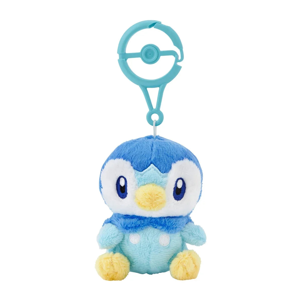 Pokemon Center Piplup Mascot Plush with Carabiner Clip for Kids and Fans- Japan Figure Store - #1 Bring To You The Best Japanese Goods