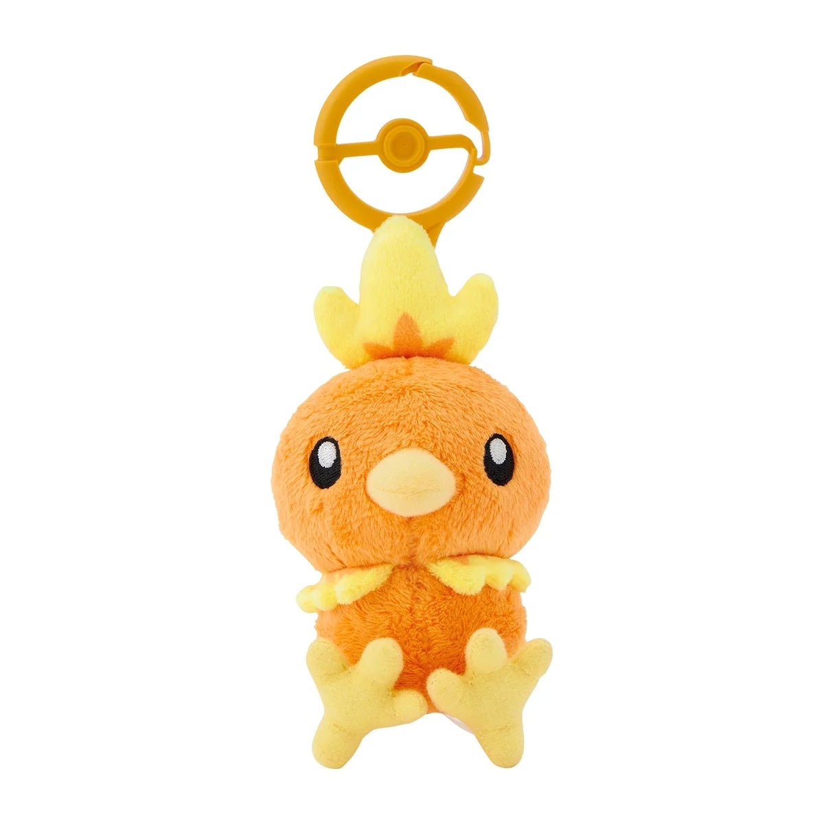 Pokemon Center Achamo Mascot Plush Keychain with Carabiner Clip- Japan Figure Store - #1 Bring To You The Best Japanese Goods