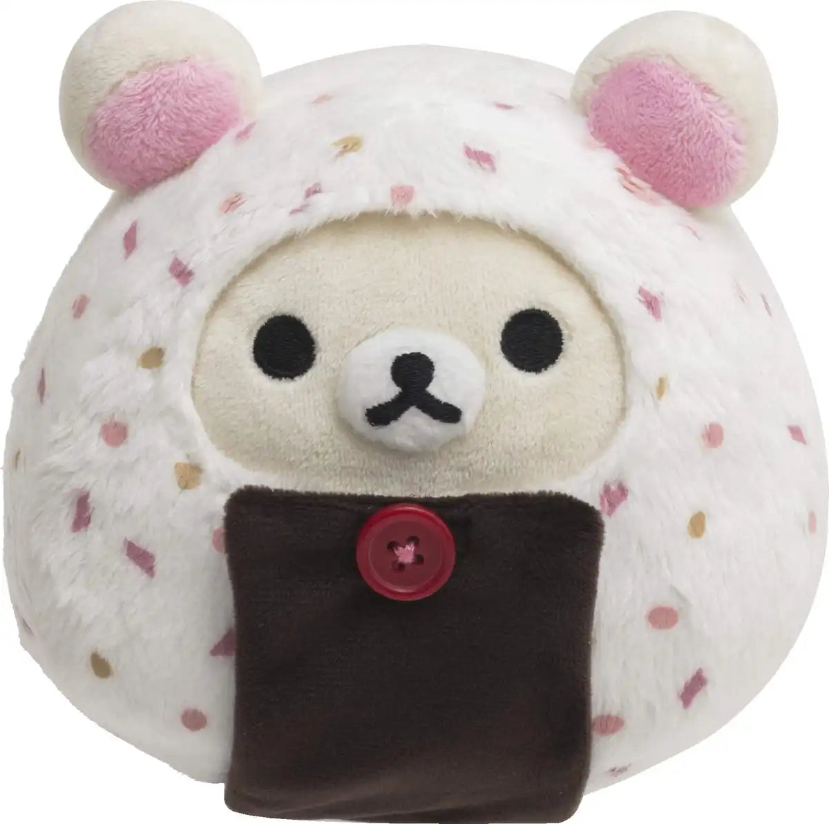 SAN-X Korilakkuma Plush Furikake Onigiri- Japan Figure Store - #1 Bring To You The Best Japanese Goods