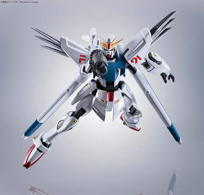 BANDAI Robot Spirits Side Ms Gundam F91 Evolution-Spec Figure- Japan Figure Store - #1 Bring To You The Best Japanese Goods