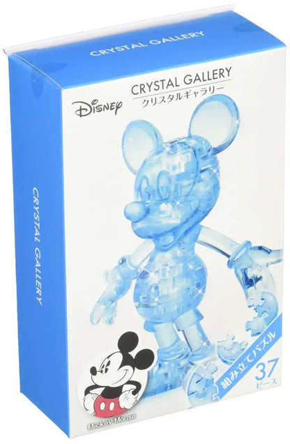 Hanayama Crystal Gallery 3D Puzzle Disney Mickey Mouse 37 Pieces Japanese 3D Puzzle Figure- Japan Figure Store - #1 Bring To You The Best Japanese Goods