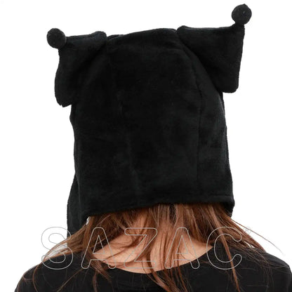 Sazac Kigurumi Cap Sanrio Kuromi- Japan Figure Store - #1 Bring To You The Best Japanese Goods