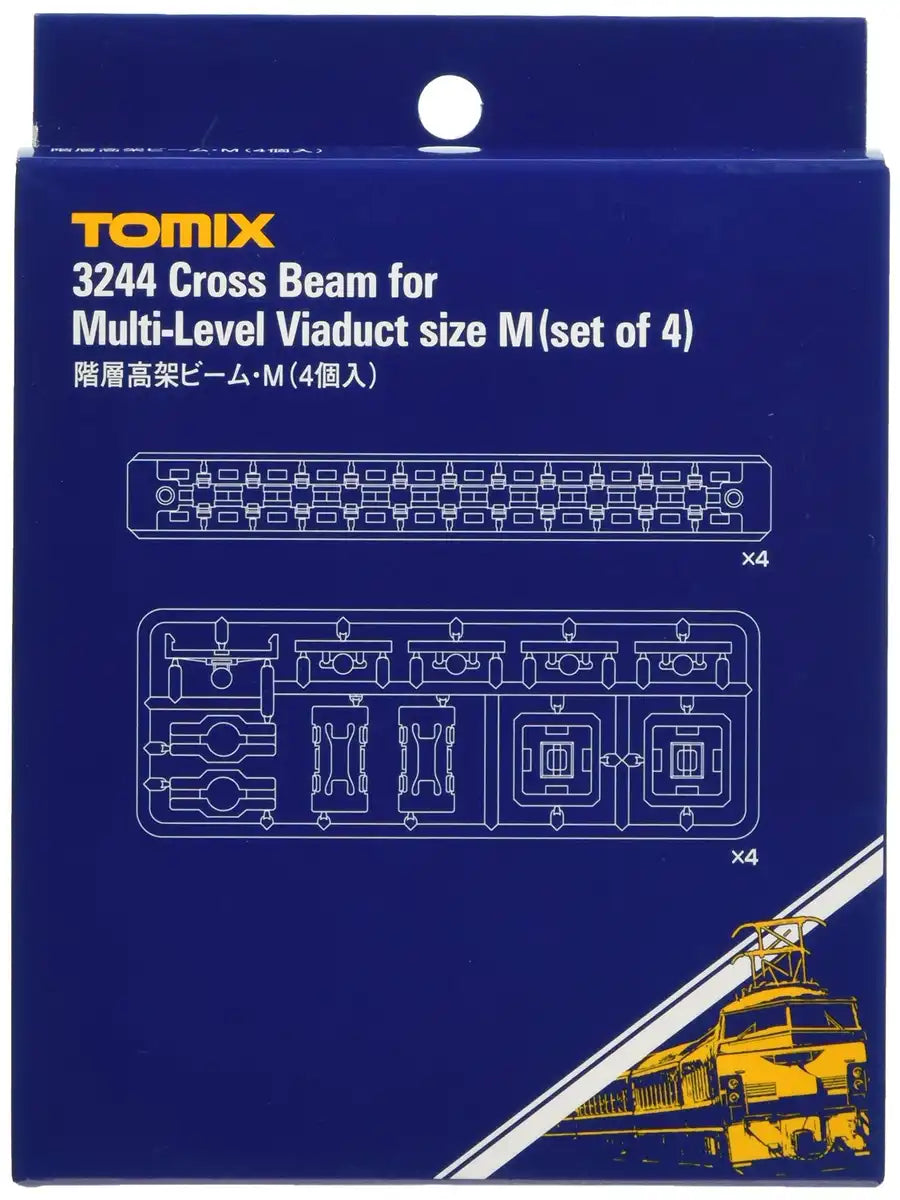 Tomytec Tomix N Gauge Elevated Beam M 4 Piece Set 3244 Railway Model Supplies- Japan Figure Store - #1 Bring To You The Best Japanese Goods