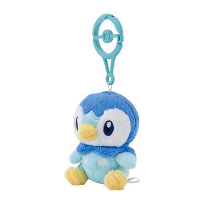 Pokemon Center Piplup Mascot Plush with Carabiner Clip for Kids and Fans- Japan Figure Store - #1 Bring To You The Best Japanese Goods
