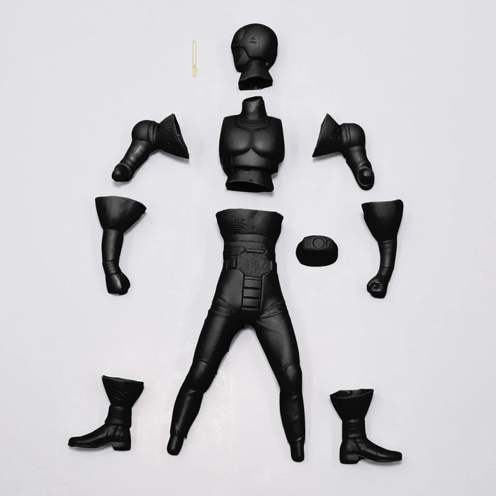 Kaiyodo Kamen Rider Black 1/8 Scale Soft Vinyl Unpainted Kit