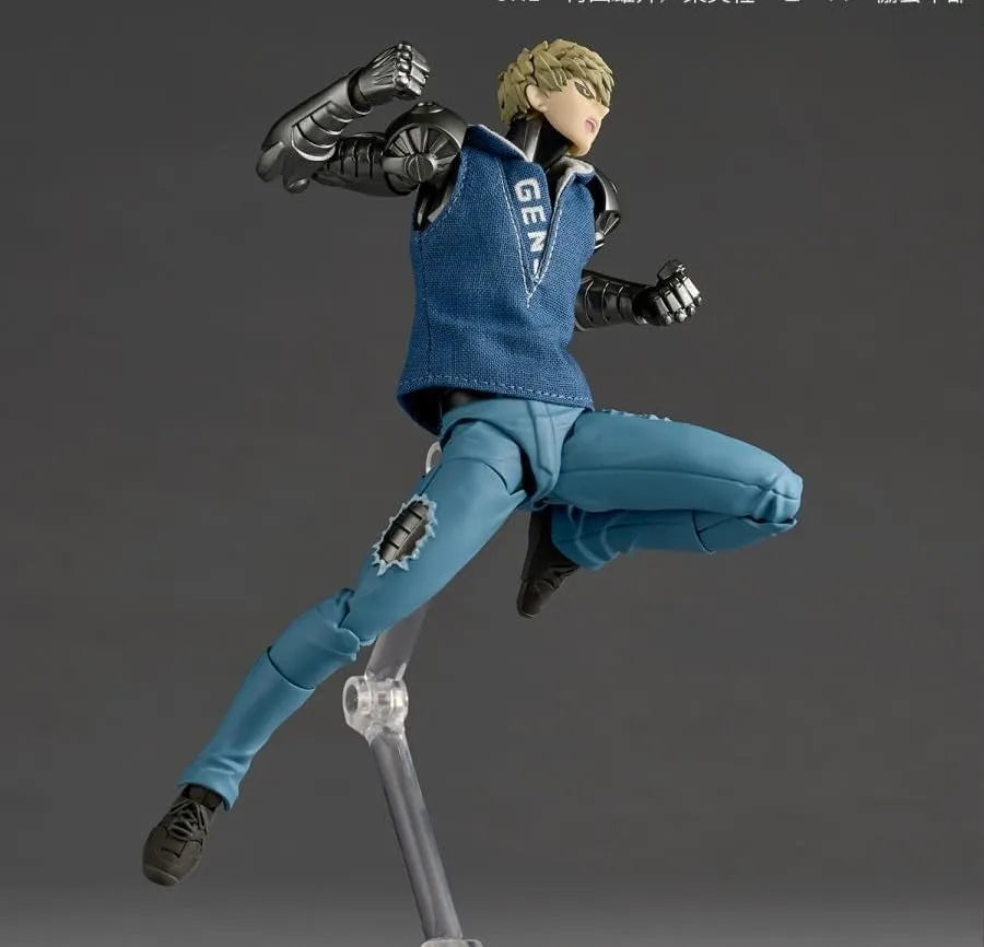 Kaiyodo Revoltech Amazing Yamachi One Punch Man Genos Figure