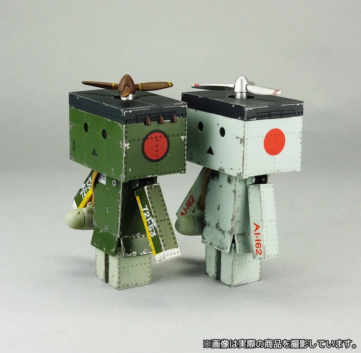 Kaiyodo Revoltech Danboard Mini Zero Fighter Model 21 Painted Figure