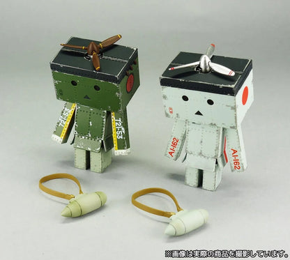 Kaiyodo Revoltech Danboard Mini Zero Fighter Model 21 Painted Figure