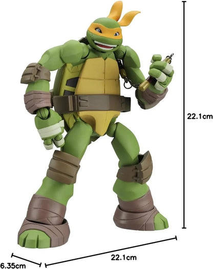 Kaiyodo Revoltech Mutant Ninja Turtles Michelangelo 120mm Figure