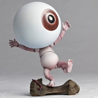 Kaiyodo Revoltech Takeya 007 GeGeGe No Kitaro Medama Oyaji PVC Figure